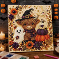 DIY Spooky |Theme Ghost Pattern 3D Pearl Diamond Painting kit(8x8in)