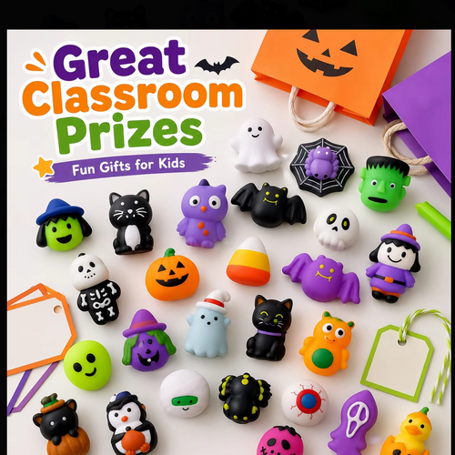 30/60/90PCS Halloween Mochi Squishies