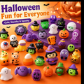 30/60/90PCS Halloween Mochi Squishies